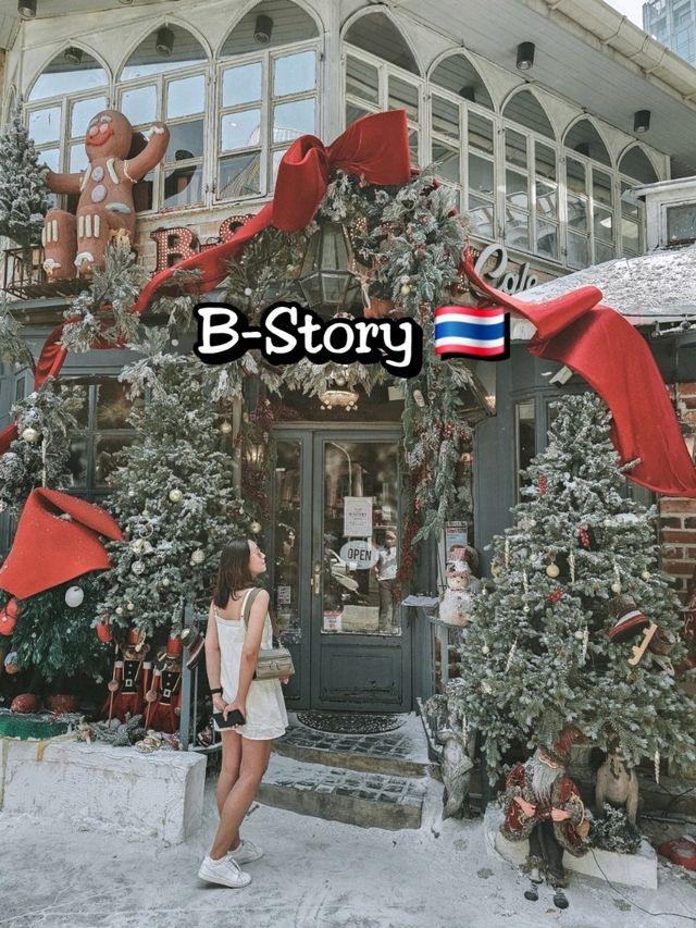 B-Story Café – Christmas Wonderland in the Heart of Bangkok 🎄🇹🇭