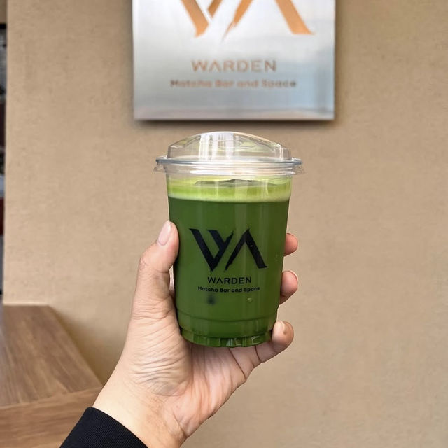 Warden Matcha Bar & Space คาเฟ่มัทฉะสุดเท่ในนครปฐม
