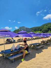 올해 첫 개장했던 거제 와현해수욕장🏖