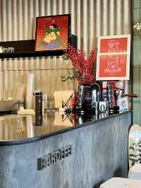 Baroffee Cafe Hatyai, Breakfast Bliss with Latte Art Charm