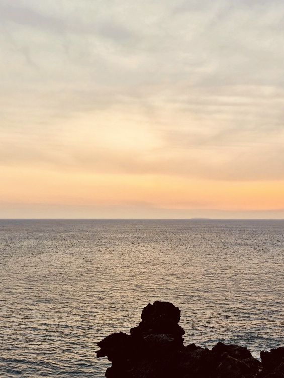Nature’s Geometry: Lava Meets the Sea