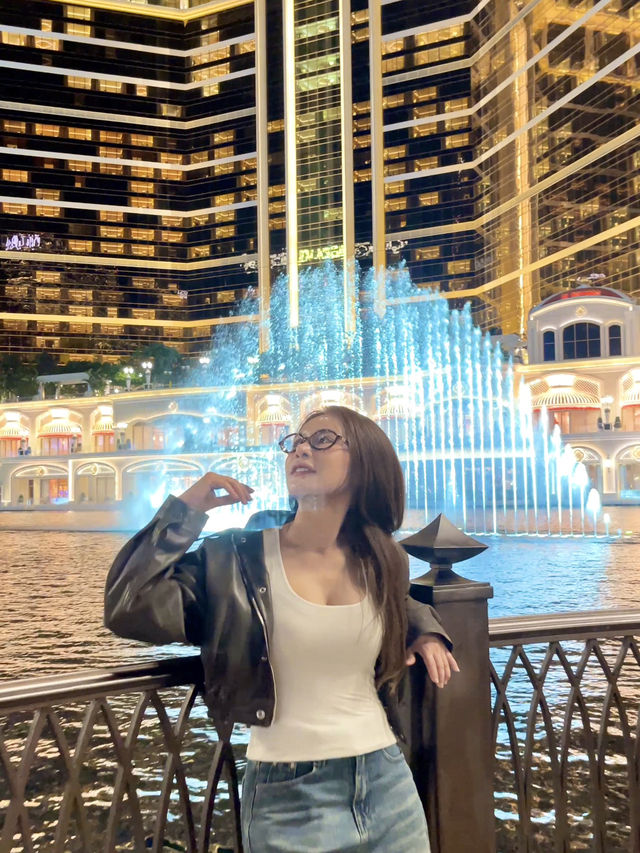 โชว์น้ำพุ Performance Lake ที่ Wynn Palace