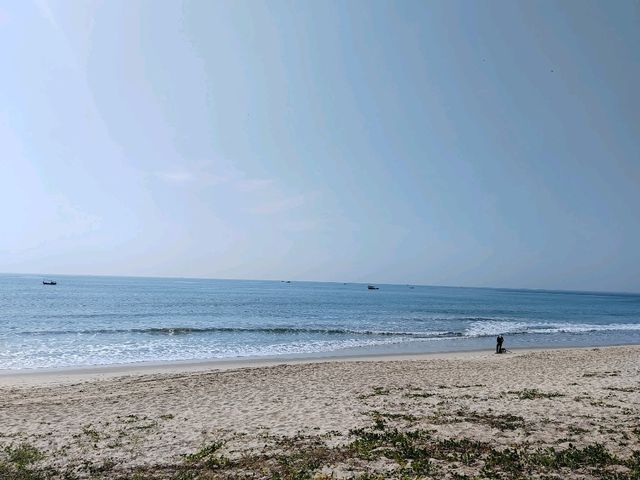 金町湾沙灘，七公里原生海岸線，水清沙幼白沙灘
