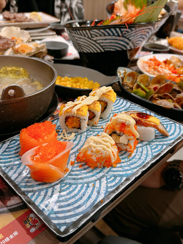 屯門御滿屋放題海鮮盛宴🍣  