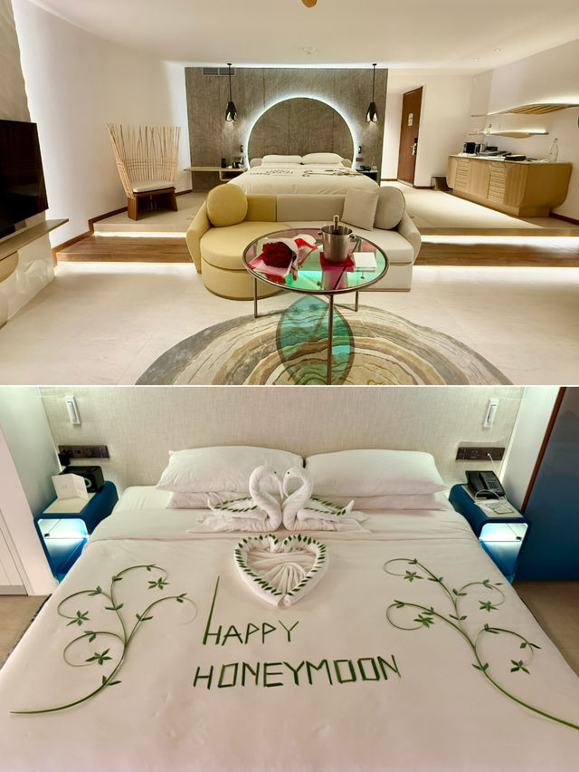🌴 Honeymoon Bliss at W Maldives: Beach Villa Stay