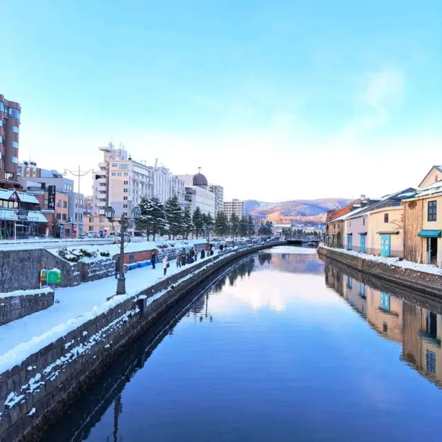 “小樽... 北海道最浪漫的雪之城”