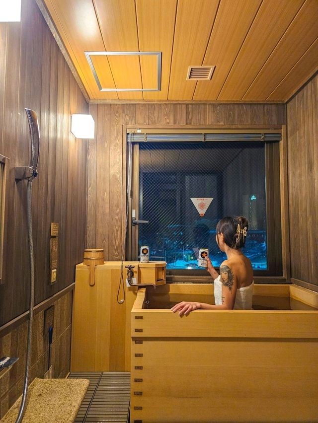 일본 삿포로 조잔케이 료칸🛁