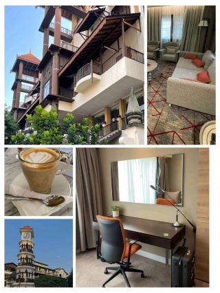 #johorbahruhotels
DoubleTree by Hilton Damai Laut Resort, Malaysia 🇲🇾

Tucked away on the peaceful coast of Lumut, DoubleTree by Hilton Damai Laut Resort offers a quiet and scenic seaside retreat. Surrounded by tropical hills and overlooking the calm Malacca Strait, this resort is ideal for travelers who want to relax close to nature.

The resort features spacious rooms with ocean or garden views, an inviting infinity pool, and a private beach perfect for evening walks. Guests can also enjoy kayaking, cycling, and family-friendly activities throughout the day.

Dining is a treat at Makan Kitchen, where local Malaysian flavors meet international favorites, while the Axis Lounge offers light bites and sunset views. The nearby Damai Laut Golf & Country Club adds a touch of leisure for golf lovers.

Located about 3 hours from Kuala Lumpur and 1 hour from Ipoh, it’s a convenient yet peaceful escape. Visit between April and September to enjoy the best coastal weather.

#Malaysia #DamaiLaut #travel #thingstodo #familytravel #couplestrip #staycation