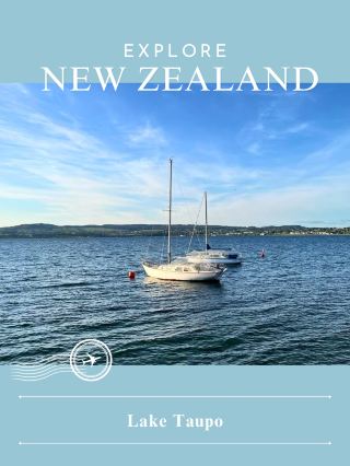 [NZ] 🌊 Lake Taupo | A huge lake where time flows peacefully