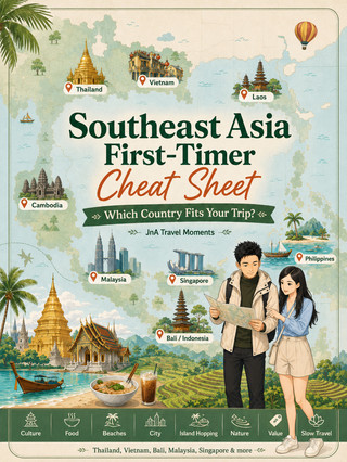 โพยสำหรับมือใหม่เที่ยวเอเชียตะวันออกเฉียงใต้: ประเทศไหนที่ใช่สำหรับทริปของคุณ?