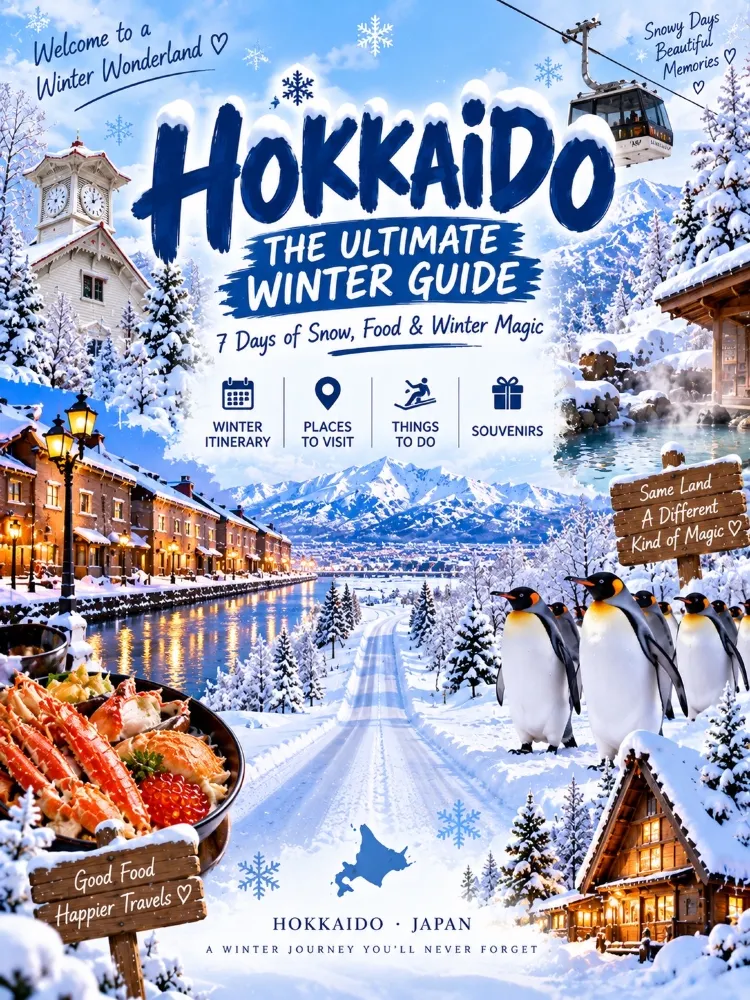 冬日北海道 | 一場夢幻日本雪國之旅