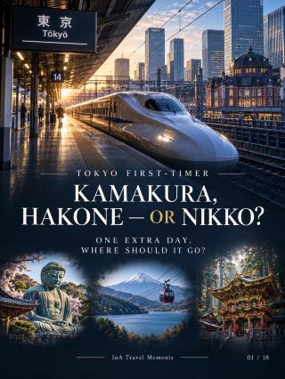 Tokyo First-Timer Day-Trip Planner: Kamakura, Hakone—or Nikko?