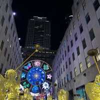 Holiday Lights at Rockefeller Center NY