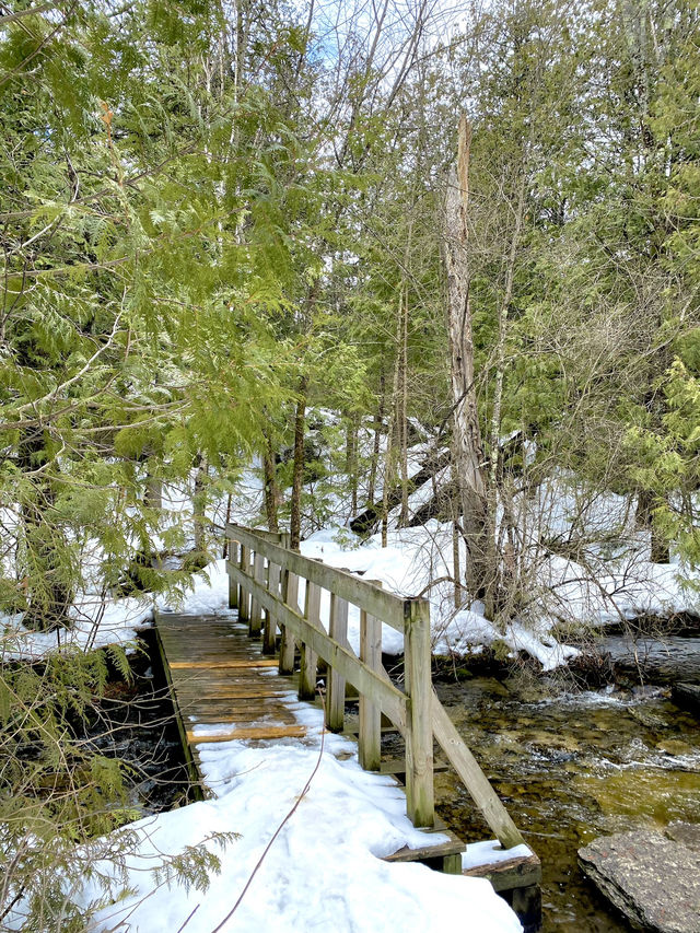 Spring Hike at Warsaw Caves