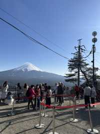 登天上山公園排隊打韆鞦💜嘆無敵富士山美景🗻