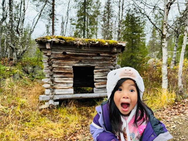 芬蘭🇫🇮景點-Äkäslinkka Waterfall