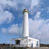 🌺殘波岬燈塔🌺攀登30公尺高燈塔欣賞無敵美景