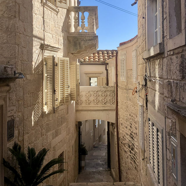 Playing it cool in Korčula!