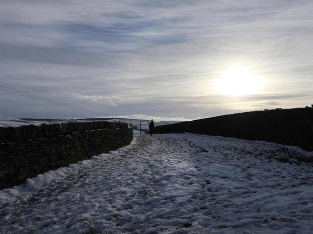 Snow on the moors 