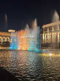 Musical water fountain 