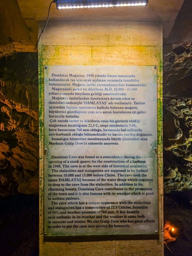 🪨 Damlataş Cave — One of Alanya's Most Famous Natural Attractions