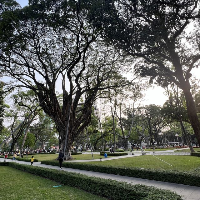 打卡廣州人民公園