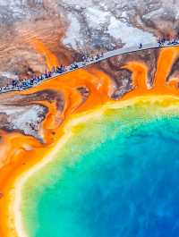 Take the time alone to digest the world, Norris Geyser Basin.