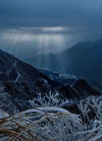 廣西的雪景，就在桂林，今年冬天趕緊衝
