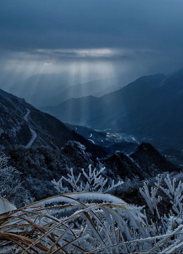 廣西的雪景，就在桂林，今年冬天趕緊衝