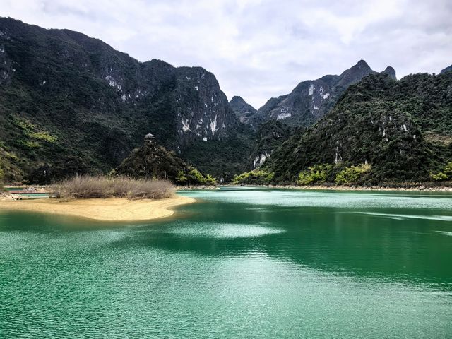 水墨丹青——浩坤湖