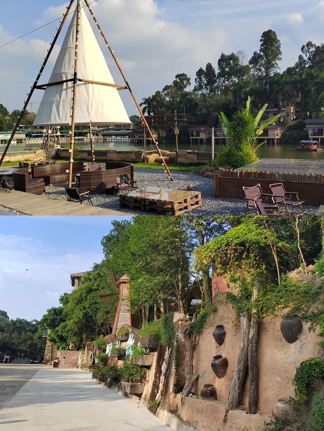 觀瀾山水田園，釣魚溫泉遊玩一站式服務