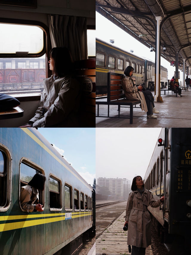 開遠｜20元綠皮火車體驗百年滇越鐵路絕唱