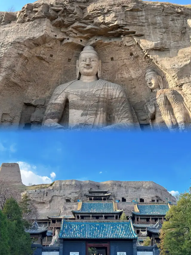 The Yungang Grottoes with an entrance fee of 120 yuan are such a great value!