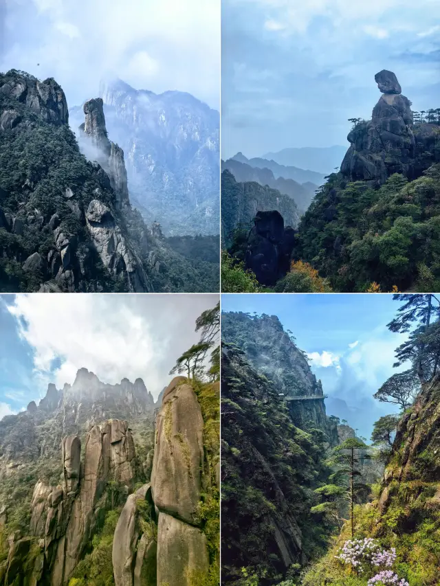 The climbing guide to the Taoist paradise Mount Sanqing is truly beautiful