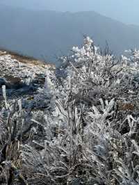 湖南永州市雲冰山｜不用出省也能欣賞霧凇仙境
