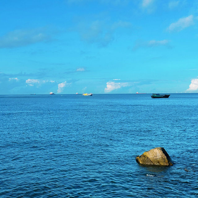 ——珠海東澳島的無垠海景