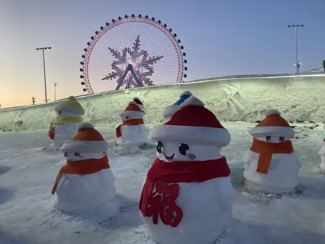 【ハルビン】氷祭り　2025年2月