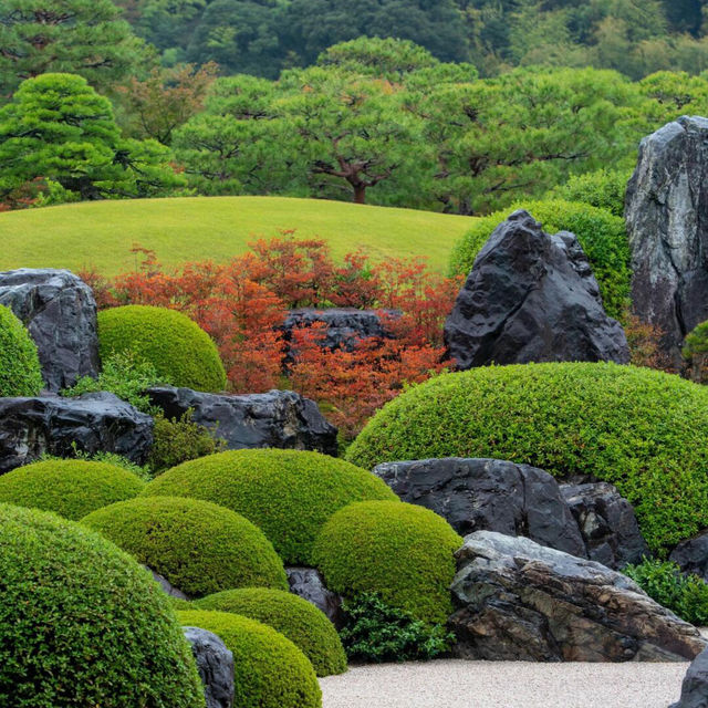 被我找到啦✨日本最美庭院——足立美術館