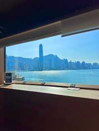 🌊尖沙咀必收藏！兩大絕美「海景窗」打卡位，張張美到發光！