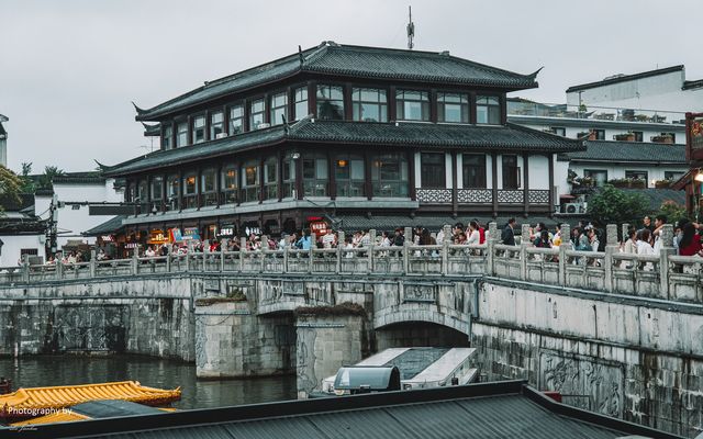 南京夫子廟秦淮河
