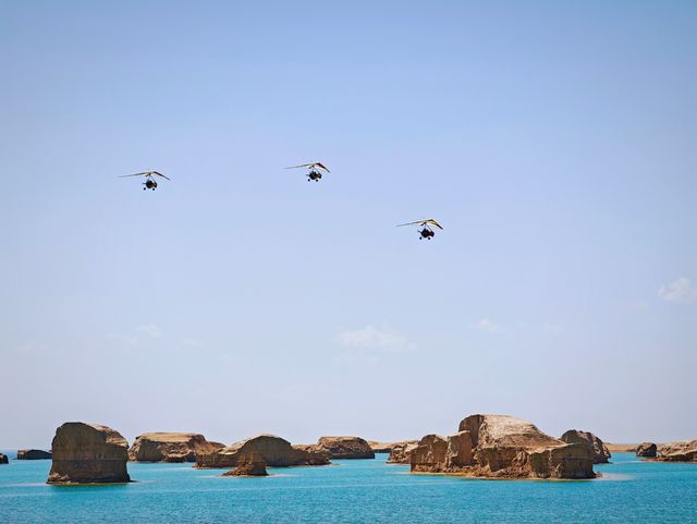 #青海水上雅丹夏天有幾靚 #水上雅丹暢玩季解鎖N種型爆玩法  西北暴走！水上雅丹2日1夜硬核攻略