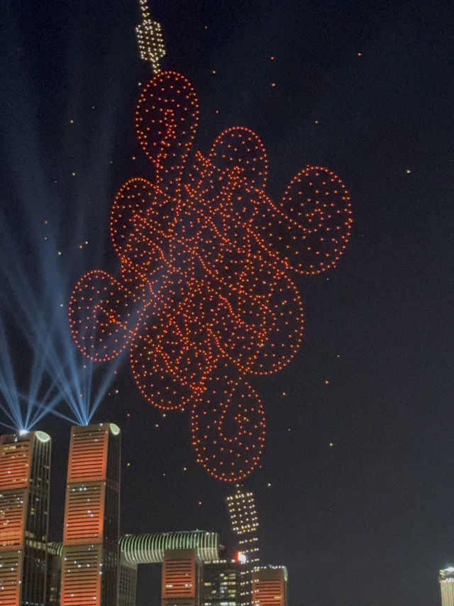 🚀 Witnessing Magic in the Sky: Chongqing’s Epic Drone Show! 🌆