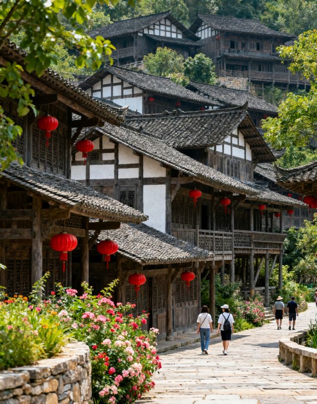 驚艷時光的世外桃源！貴州烏江寨，一個會呼吸的黔北民居群落