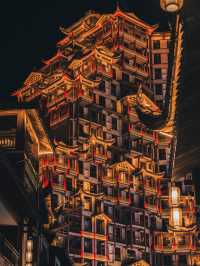 張家界夜景必打卡土家族「布達拉宮」也太壯觀了吧！