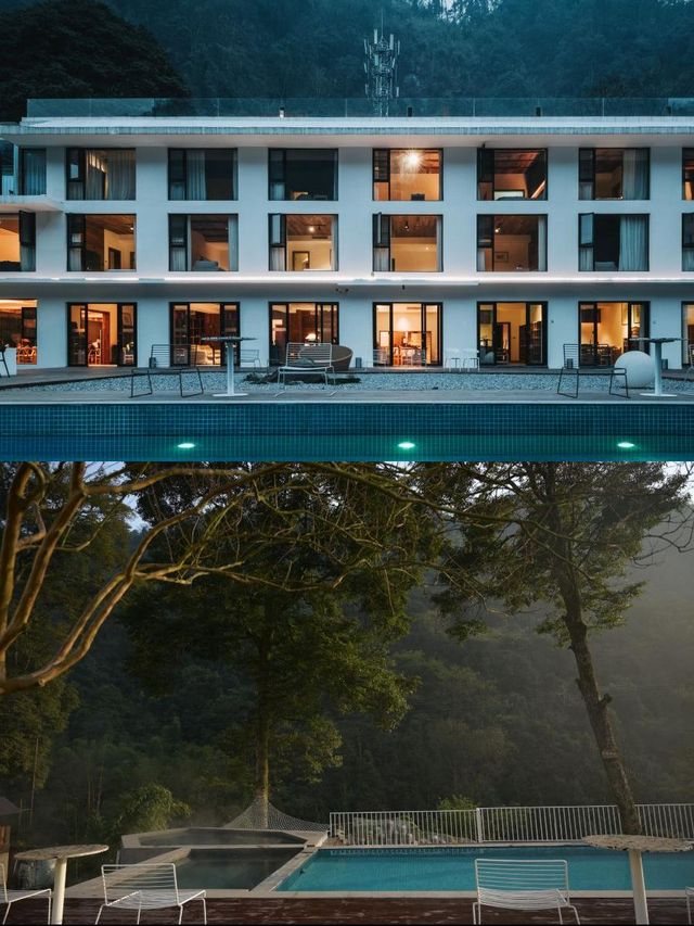 峨眉溫泉之旅，住進綠意小築！