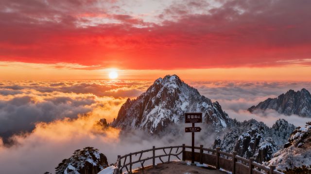 在黃山的水墨仙境裡，5天邂逅「天下第一奇山」的冬雪盛景
