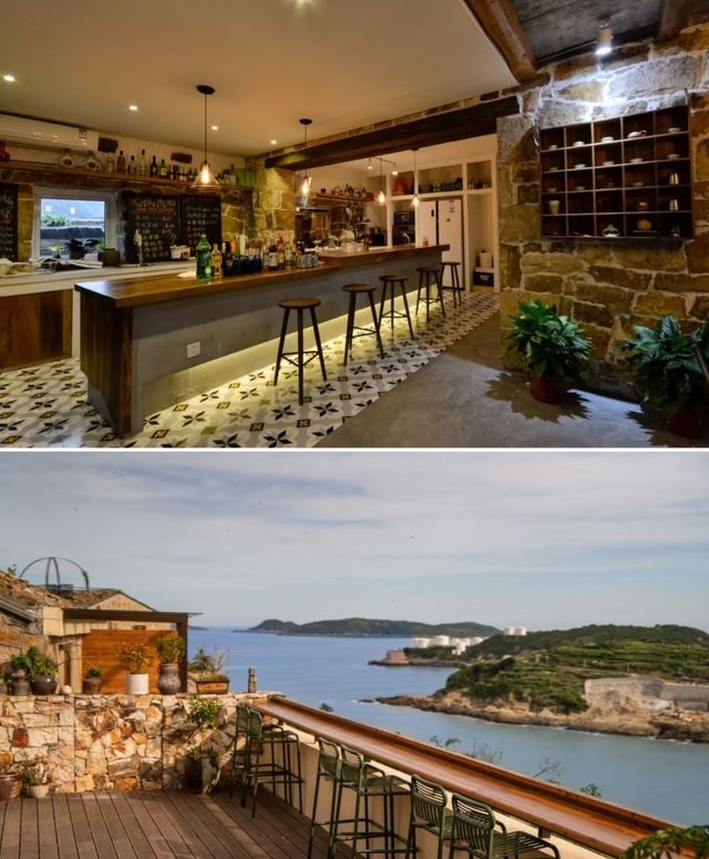 溫嶺石塘！住進美得像油畫的法式海景小院