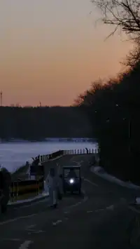 在淨月潭遇到我們的Blue Hour