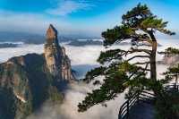 神仙居雪景上線,千峰披銀裝