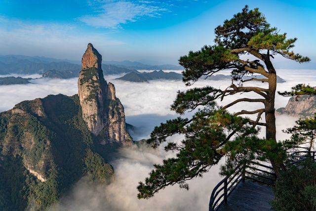 神仙居雪景上線,千峰披銀裝 神仙居雪景上線,千峰披銀裝